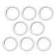 40mm Plastic Curtain Eyelets - (Pack of 8)